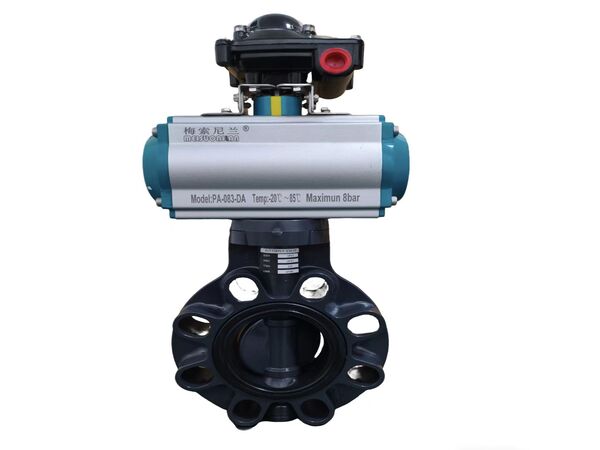 梅索尼兰气动UPVC蝶阀